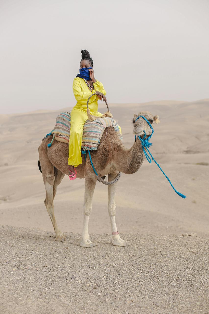  Agafay Desert : Camel Ride, Quad Biking, Lunch, Pool day Relaxation, Sunset Photoshoot, & Transfers