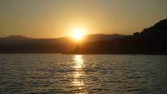The sunset boat tour