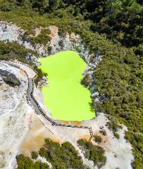 Auckland: Rotorua Wai-O-Tapu & Wai Ariki Hot Springs Small Group 