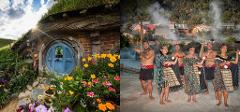 From Auckland: Hobbiton and Rotorua Māori Village Group Tour