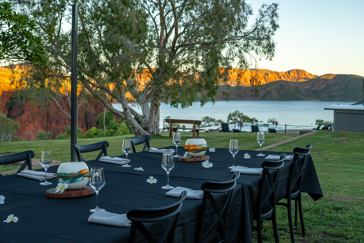 Lake Argyle Cliffside Dinner