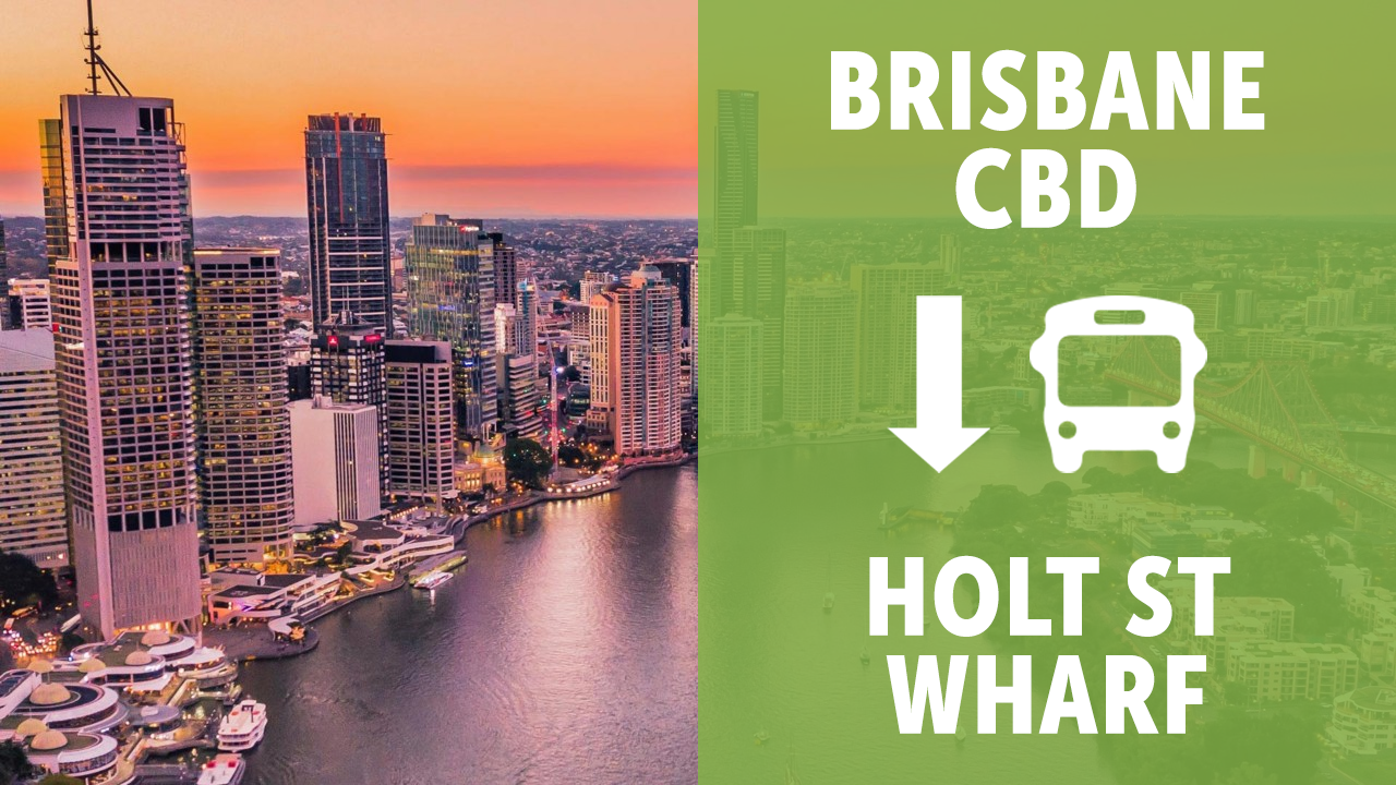 BRISBANE CBD TO HOLT ST WHARF - TANGALOOMA SHUTTLE (ONE-WAY OR RETURN)