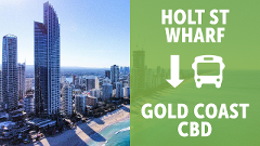 HOLT ST WHARF TO GOLD COAST (ONE-WAY)