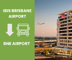 IBIS BRISBANE AIRPORT TO BNE AIRPORT SHUTTLE (ONE-WAY OR RETURN)