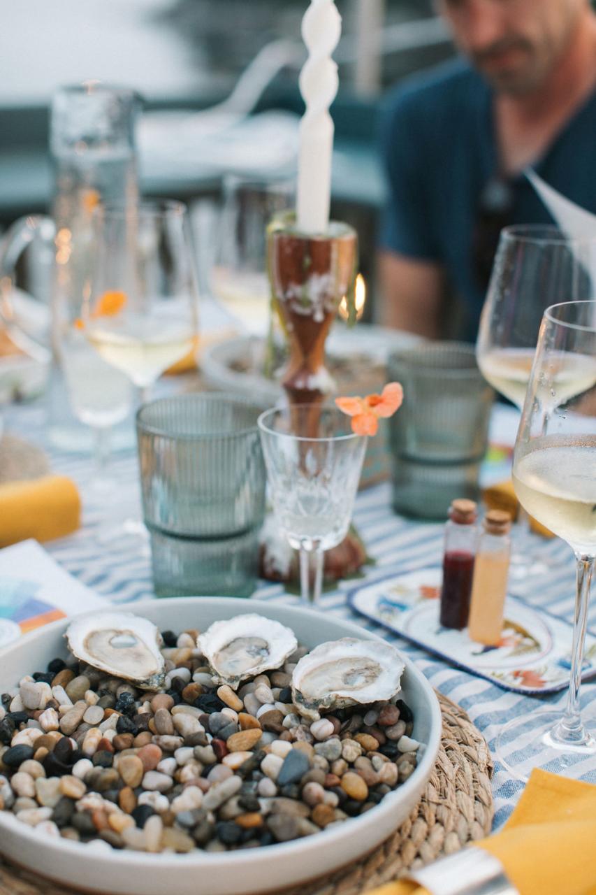 Rooftop Guided Oyster Tasting at Sunset