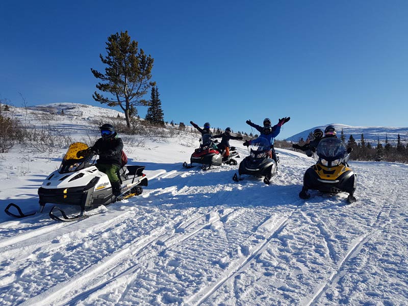 Snowmobile Tour! Half-Day