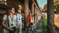 From Rome: One day trip to Pompeii Ruins w/ High Speed train (FRENCH)
