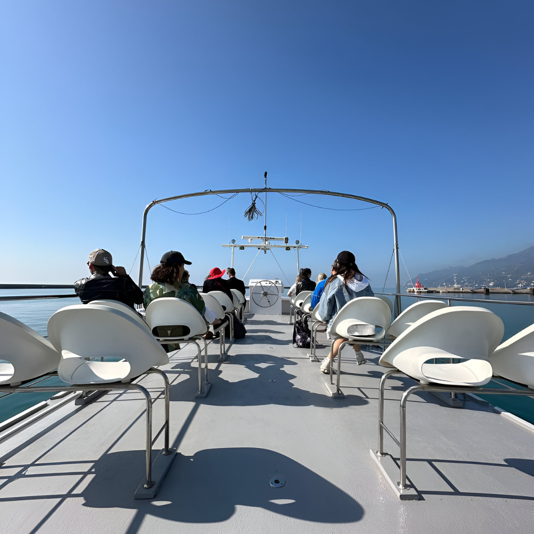 From Naples: Amalfi Coast Cruise with Lunch, Aperitif & Swimming