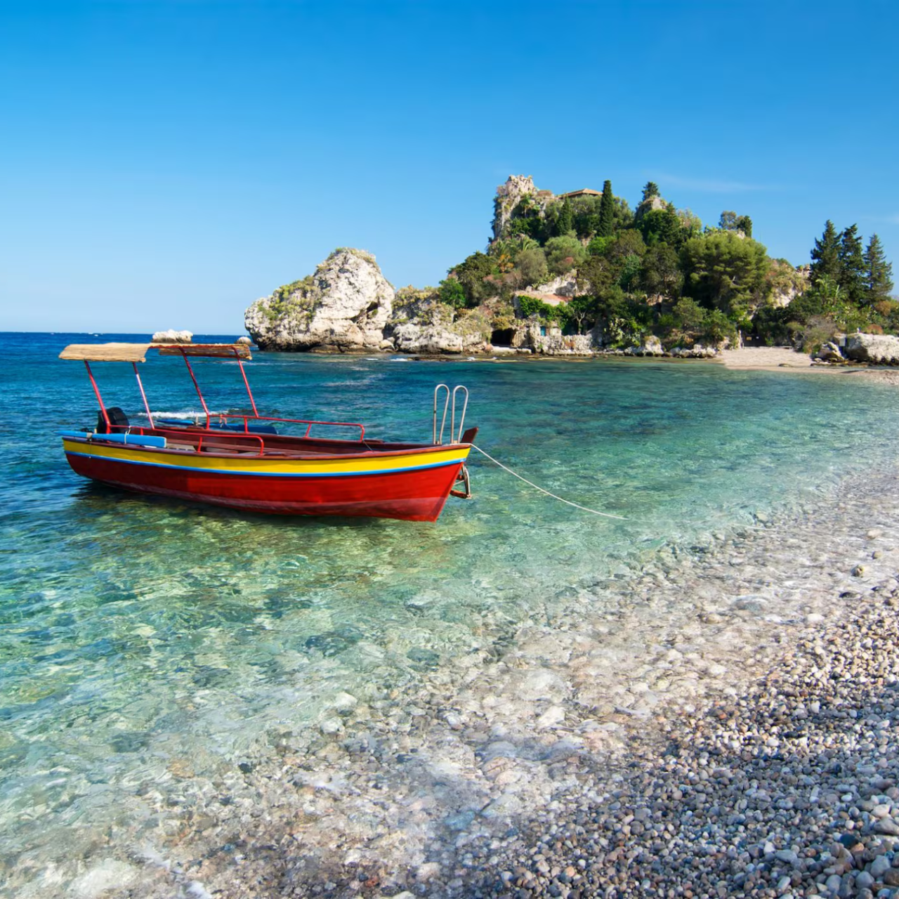 Boat Tour with Aperitif at Isola Bella