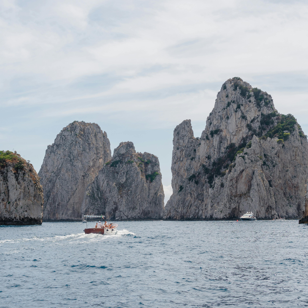 From Maiori: Capri Transfer and Island Boat Tour