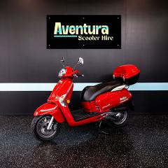 Red 125cc Scooter