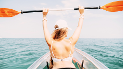 CRUISE SHORE TOUR: Coffee, Clear Kayaks & Beach Club Escape (Cruise Ship Exclusive)