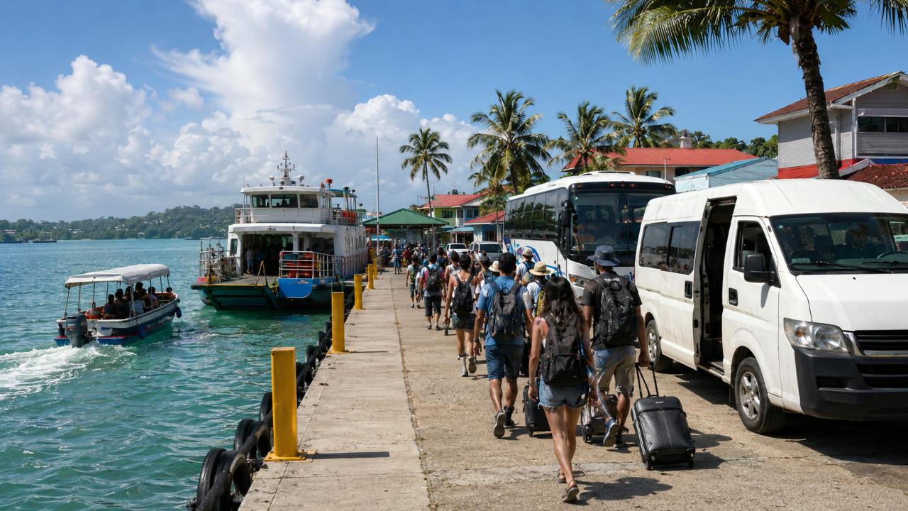 Transfer From Isla Colon to Almirante