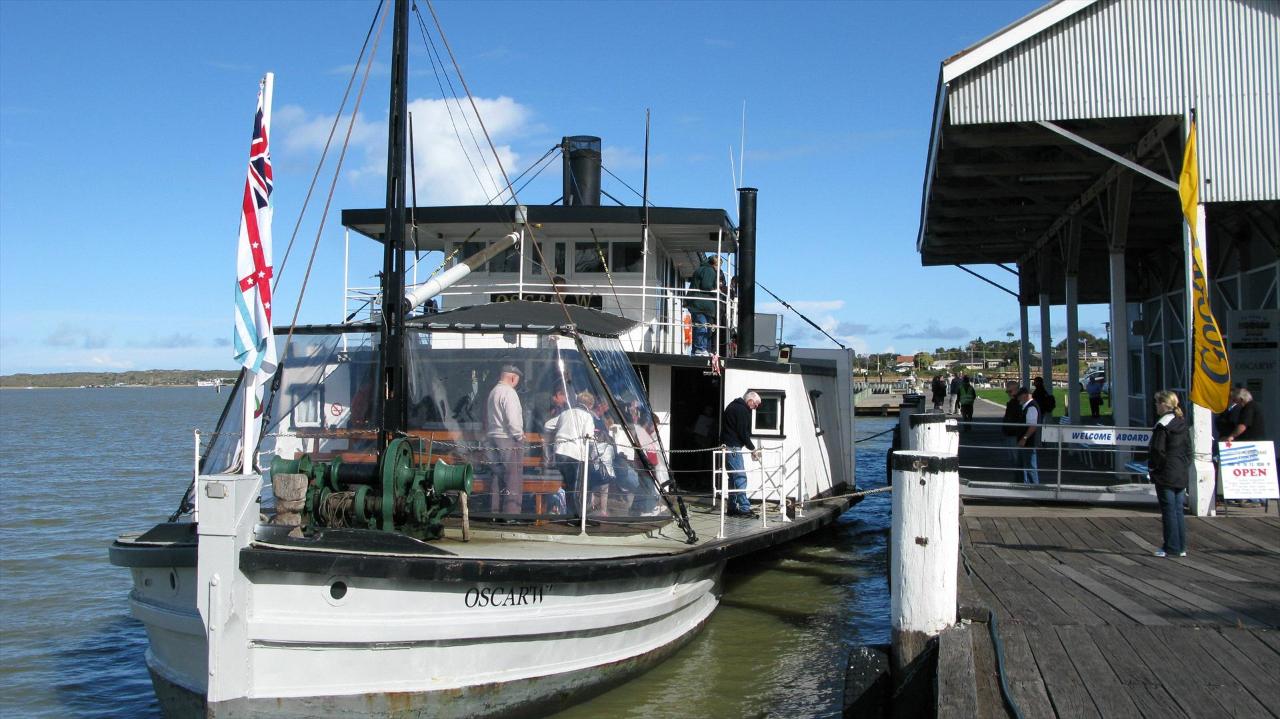 Historic Goolwa Paddle Steamer Cruise 