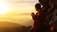 Sunrise Brew at Uluru