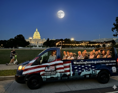 DC: Open Air Minibus Moonlight Tour