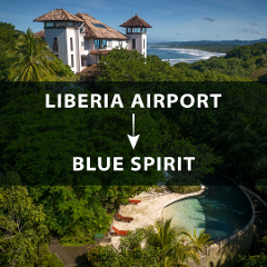 Shuttle from Liberia Airport (LIR) to Blue Spirit 