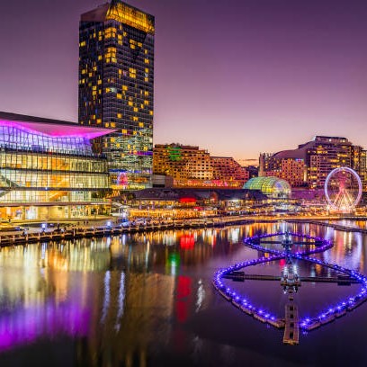 Quest Mascot to Darling Harbour