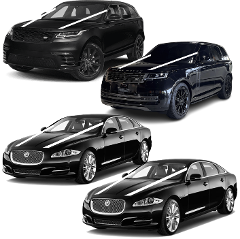 Twin Jaguar XJ's & Range Rover VELAR & Range Rover VOGUE