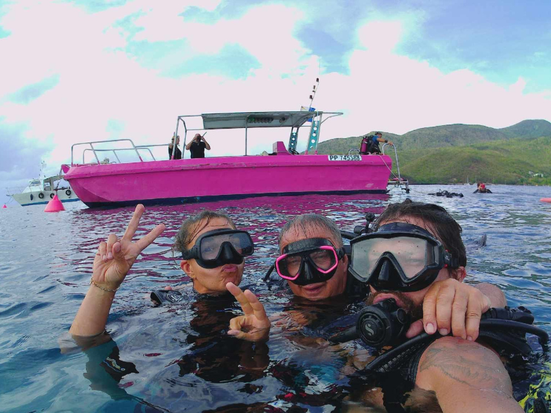 Baptême de plongée ou plongée d'exploration à la Réserve Cousteau