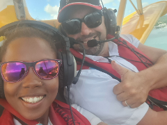 Survol de la Guadeloupe en hydravion ULM