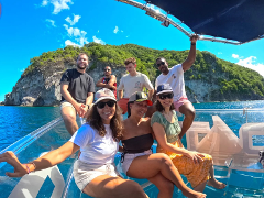 Excursion en bateau transparent avec Crystal Boat