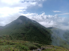 Ascension encadrée de la Soufrière avec un guide