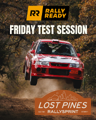 RallySprint Testing Session - Lost Pines