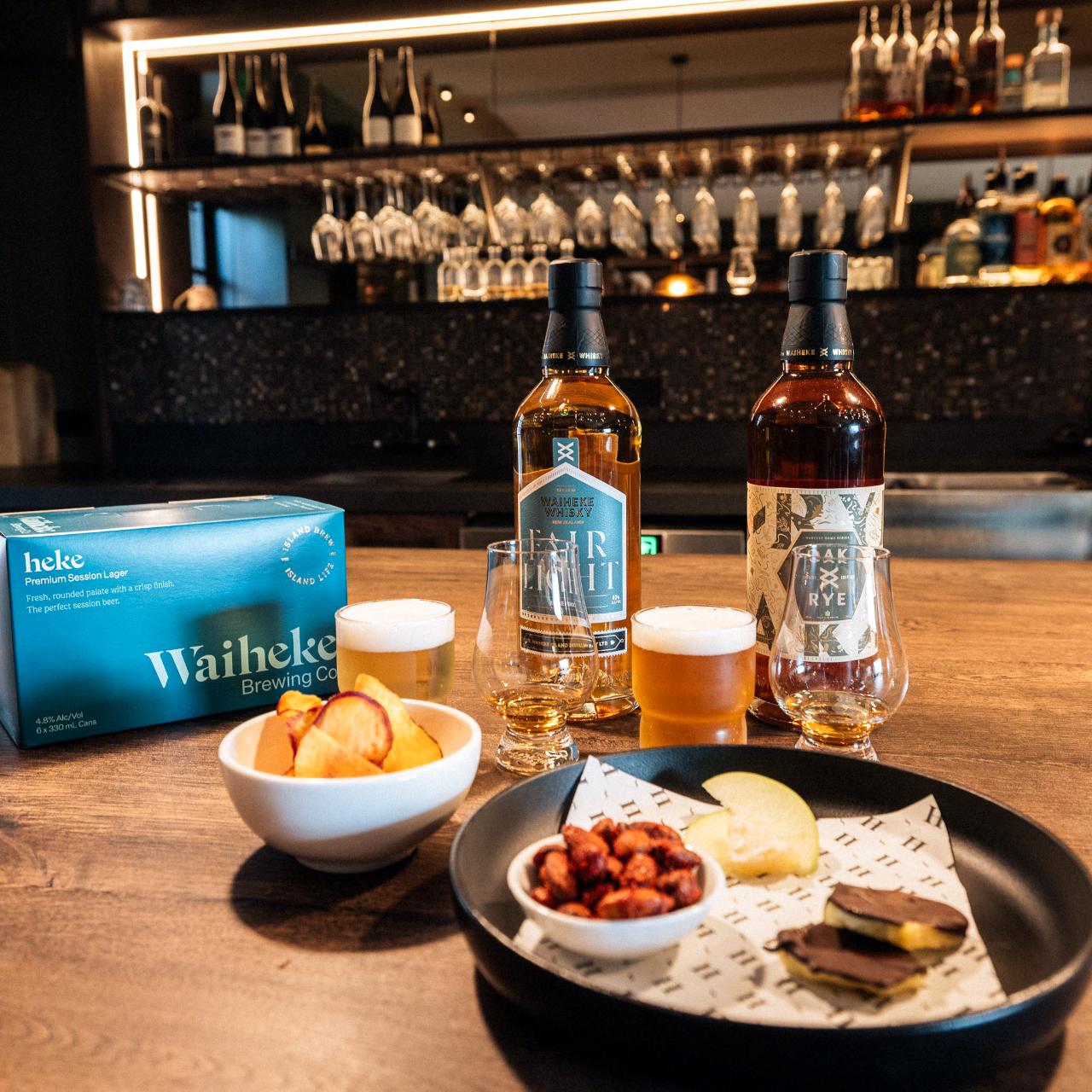 Craft Beer & Whisky Tasting with 'Chef's Choice' Pairing