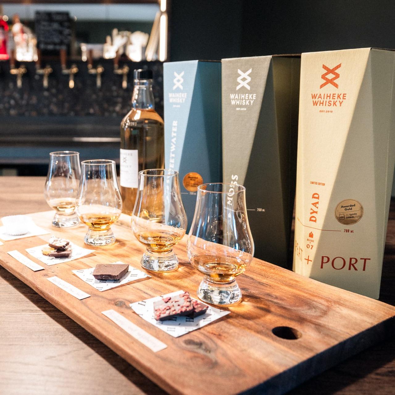 Waiheke Whisky Single Malt Whisky & Chocolate Pairing