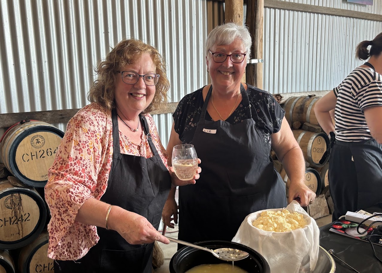 Exclusive Mozzarella-Making & Tasting at Cut Hill Distillery