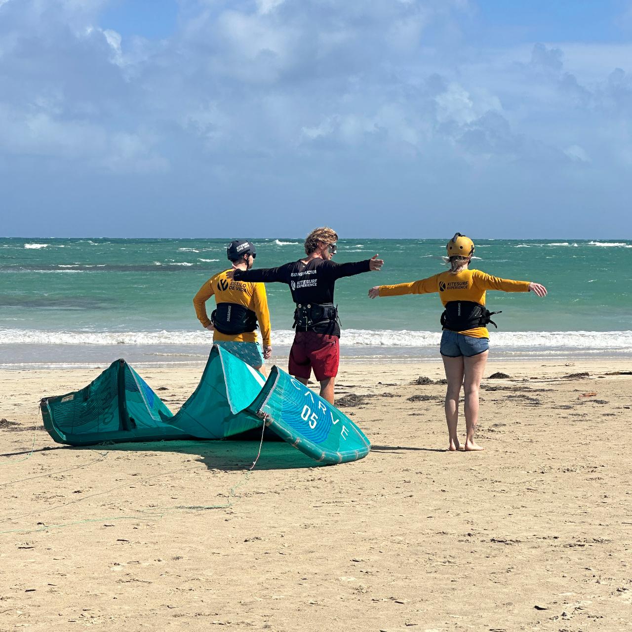 Kitesurf group lesson beginners only with Head Instructor Petar Pavlovic