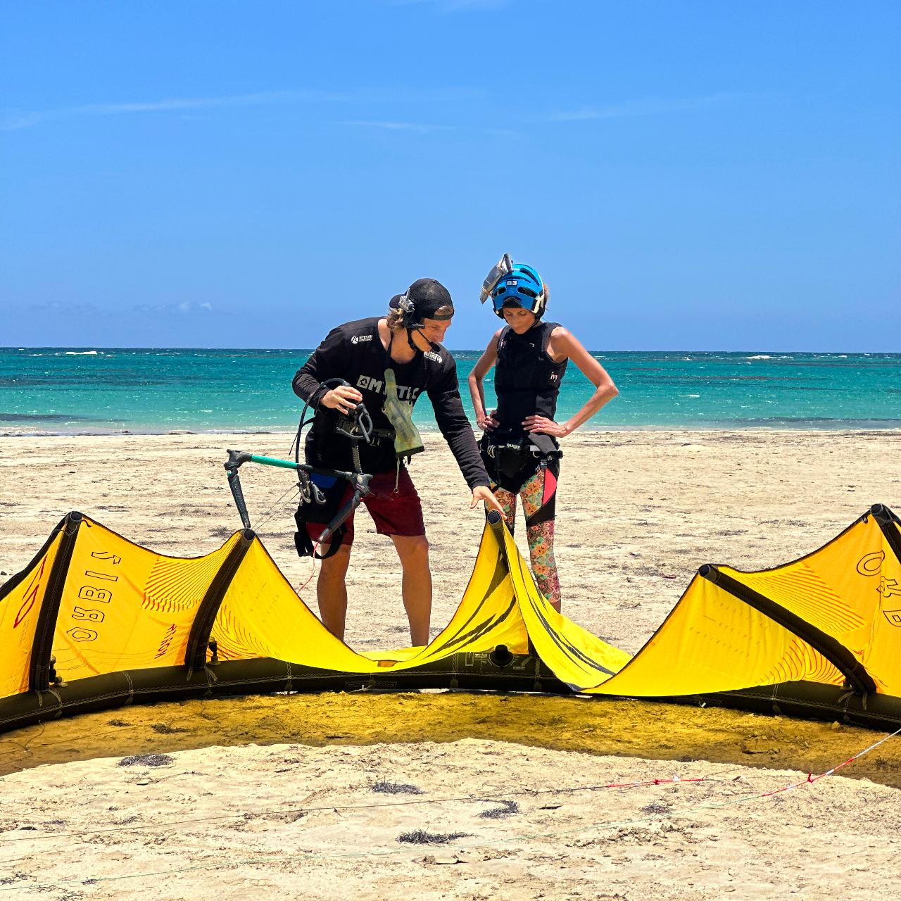 Kitesurf private lesson with IKO Instructor