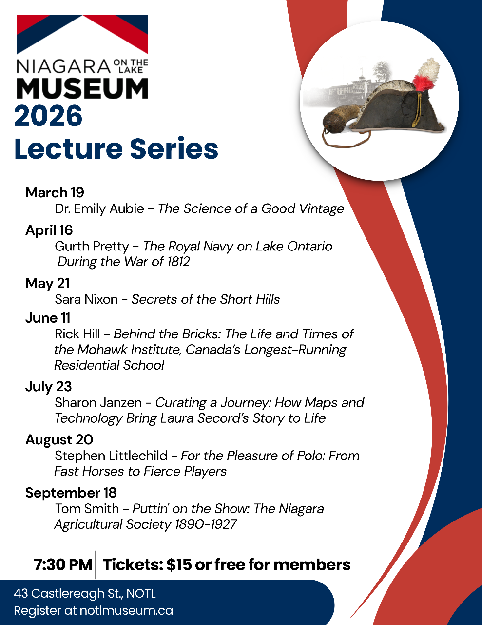 Lecture: Gurth Pretty — The Royal Navy on Lake Ontario During the War of 1812