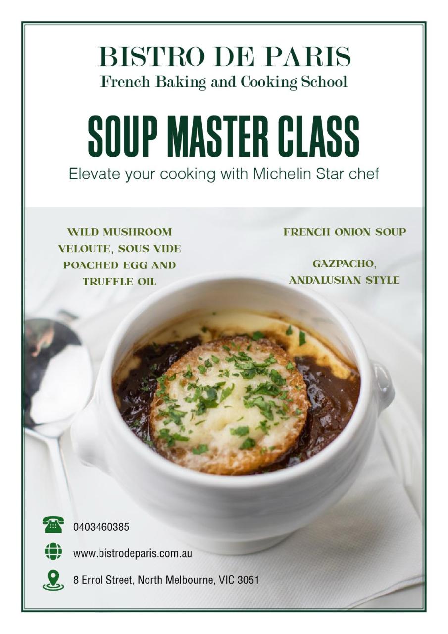 Soup Master class