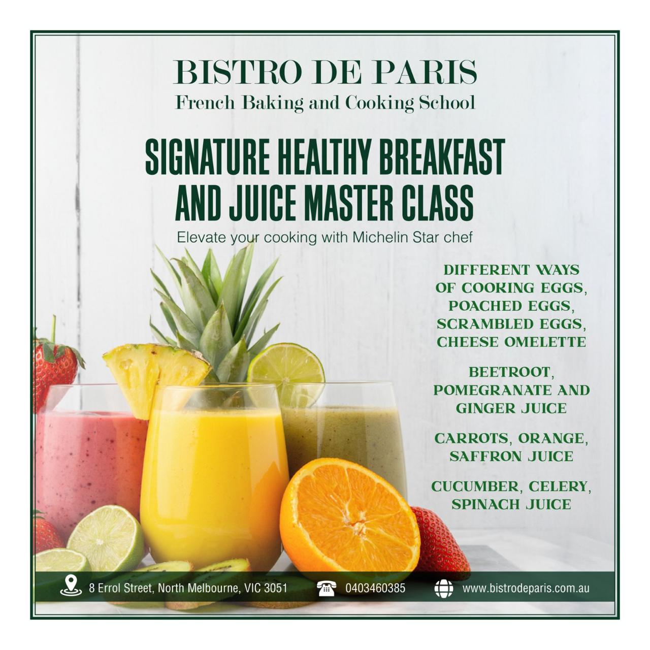 Breakfast Masterclass