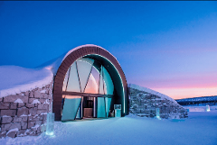 From Kiruna: Icehotel, Sami Reindeer Museum & City Tour
