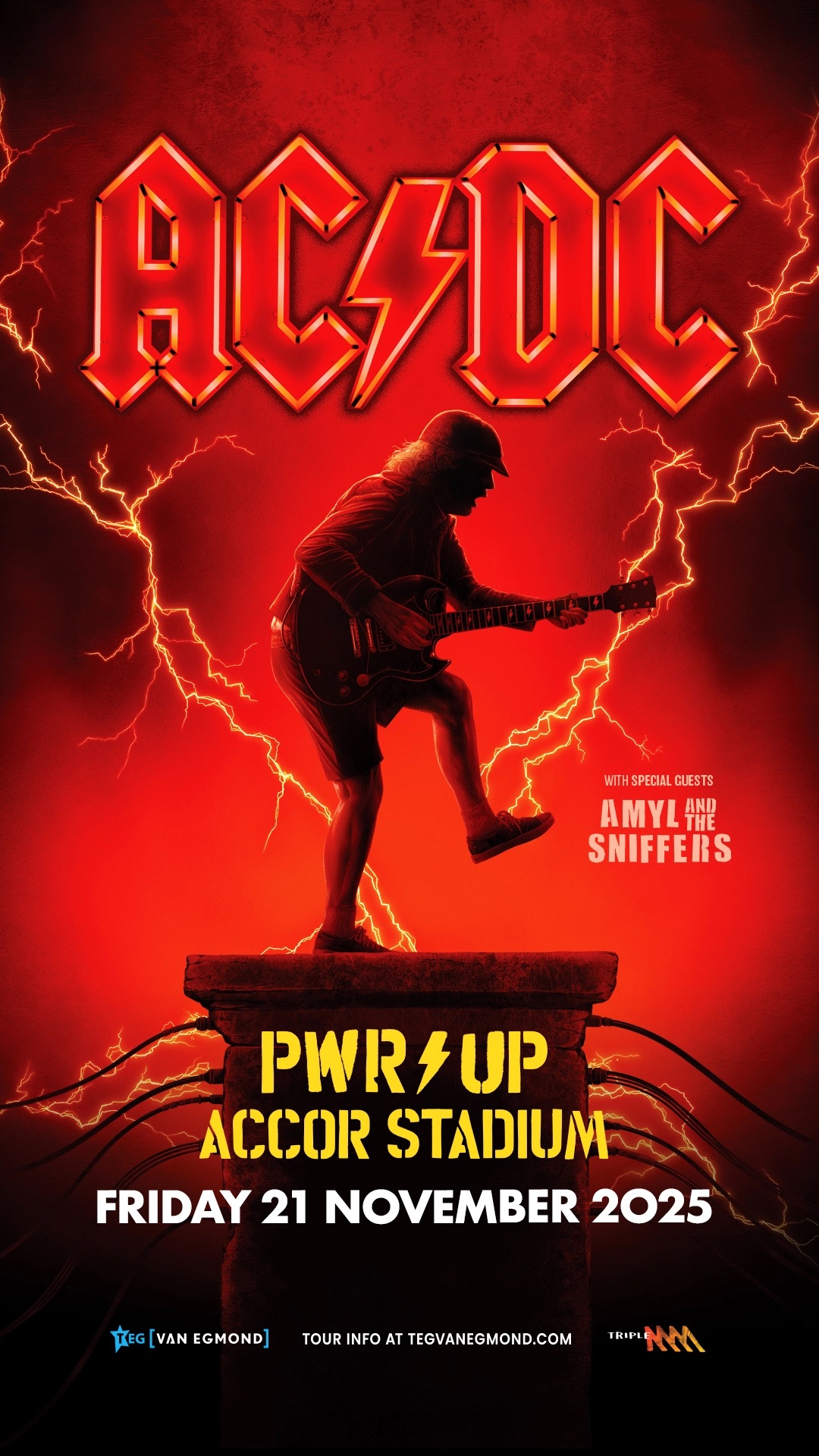 AC/DC Accor Stadium 2025 - Sid Foggs Australia Reservations