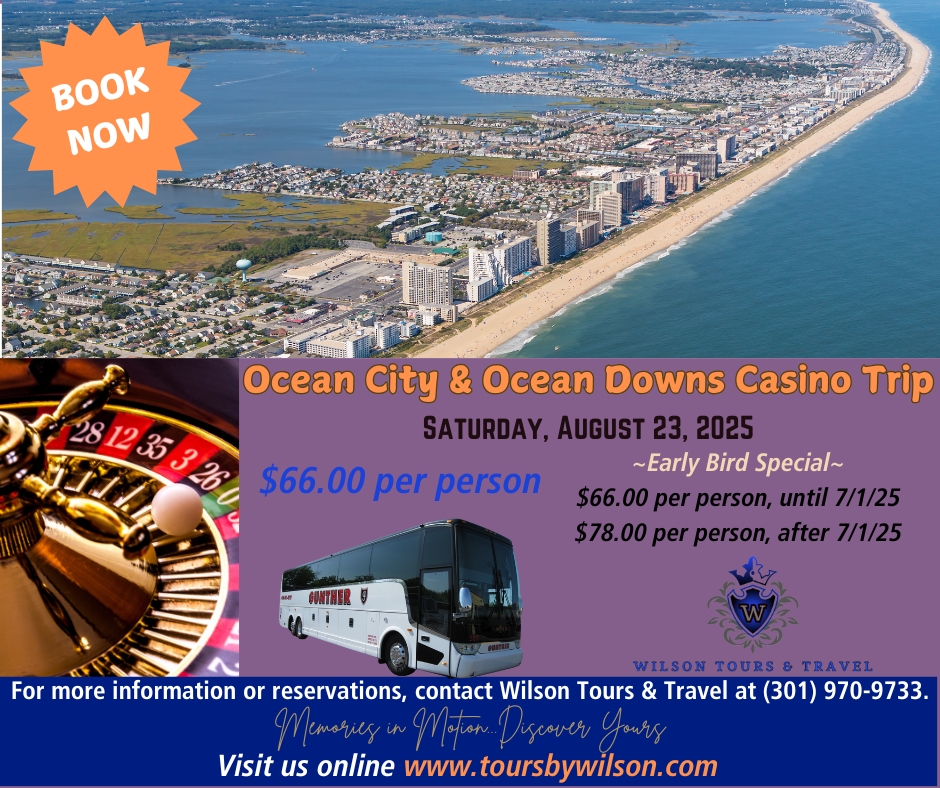 Ocean City and Ocean Down Casino Getaway