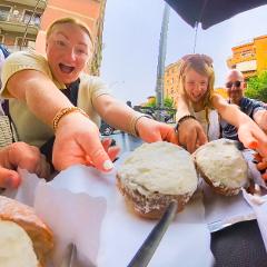 Rome: Super Local Street Food Tour with Breakfast
