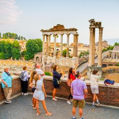 Rome Sunset tour: Imperial Forums and Capitoline Hill