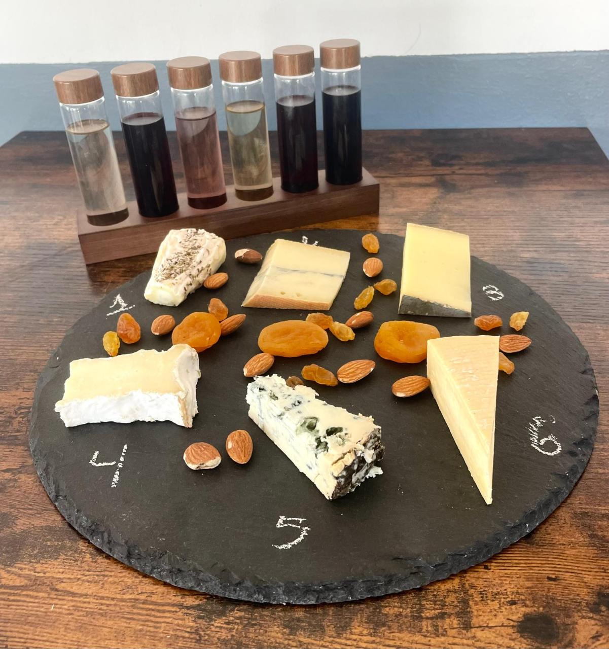 Cheese and Wine Tasting Platter 