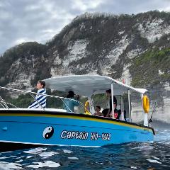 Combined Snorkeling and Fishing private charter with speed boat, departing Nusa Lembongan.