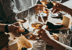 Premium Wine Tasting Experience for Two with Cheese Platter
