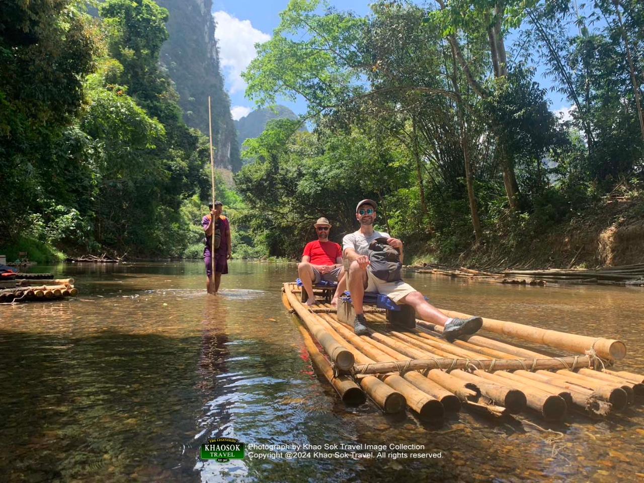 Bamboo Rafting at Khao Sok