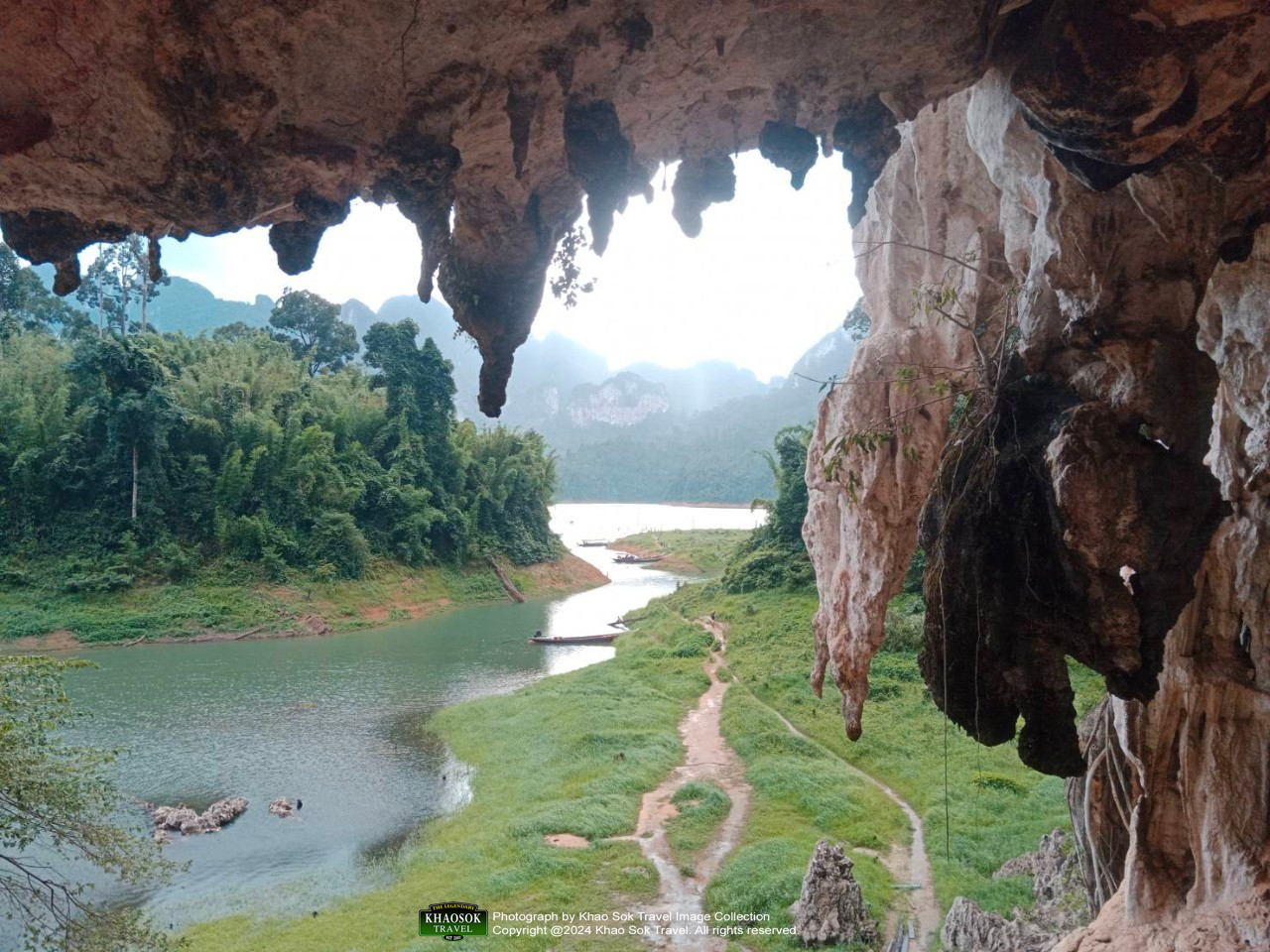 Boat Tour of Cheow Lan Lake and Diamond Cave Exploration (Private)