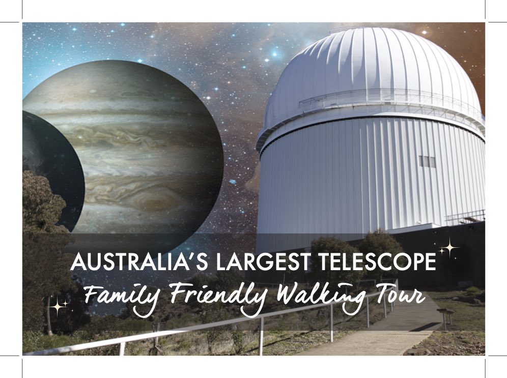 Australia's Largest Telescope  WALKING TOUR APP - with Fred Watson (Self guided tour App for 3 devices)