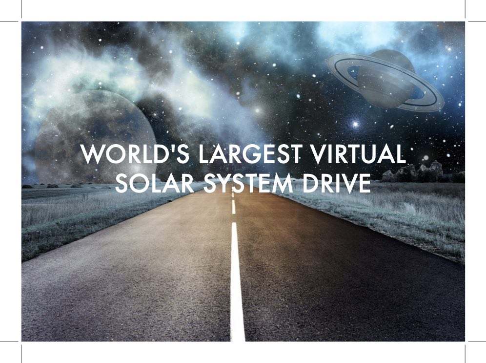 DRIVE TOUR - Virtual Solar System Drive Highlights with Fred Watson (App for 3 devices)