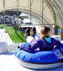 Christmas Day Snow Tubing