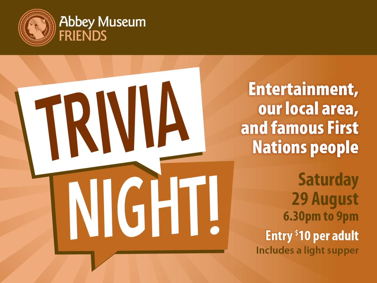 Abbey Friends Trivia | August 29th